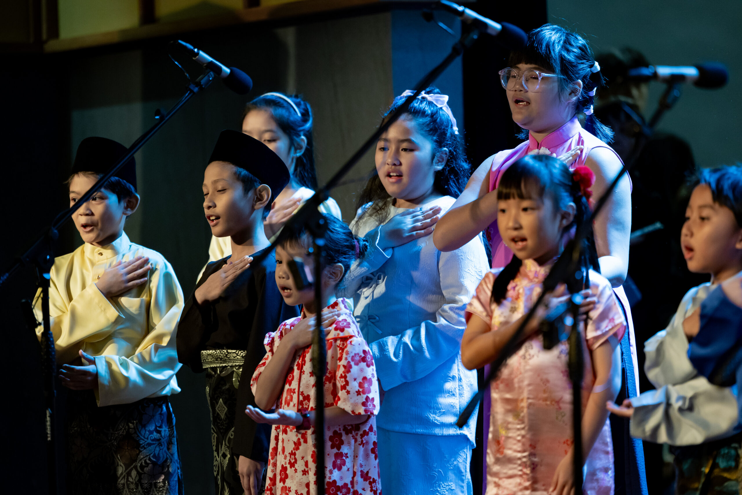 Vocal performance at Helen's Music Centre
