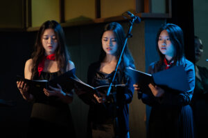 Vocal learning moment at Helen's Music Centre
